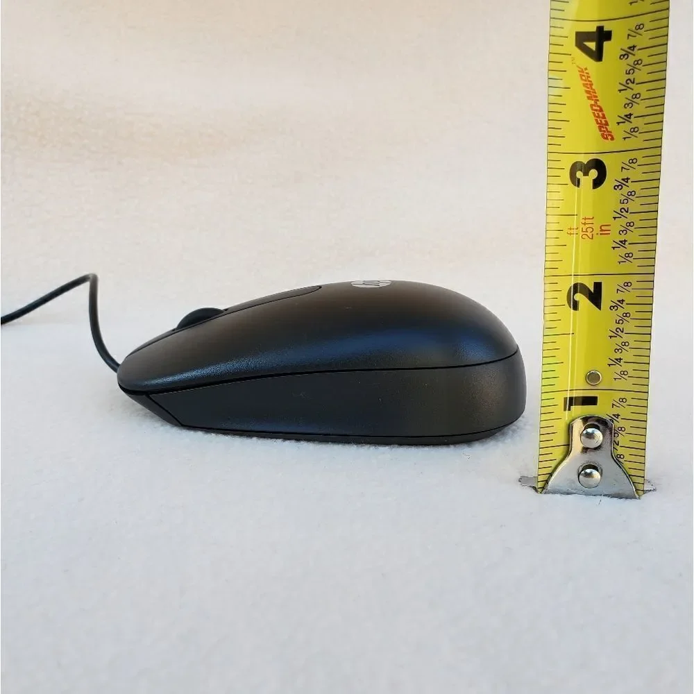 HP Hewlett-Packard USB wired optical sensor scroll mouse